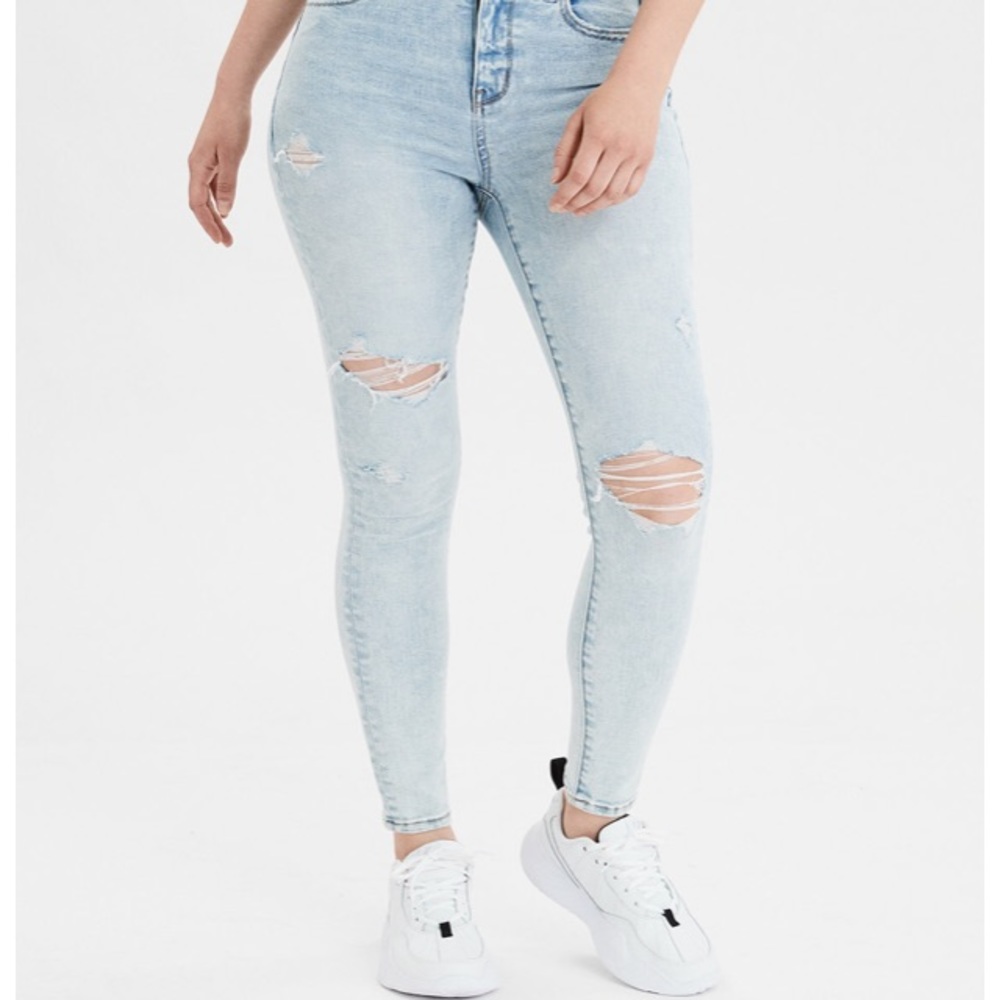 NWT American Eagle Curvy High Rise Jeggings Sz 18R
